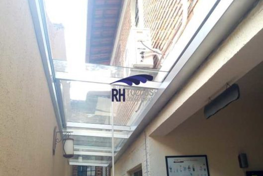 Coberturas de vidro para pergolados