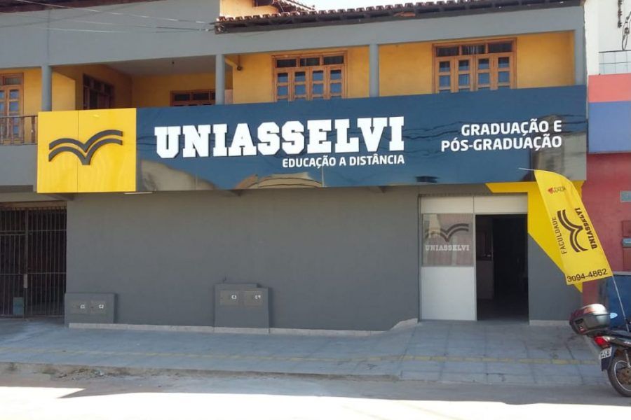 fachada de loja em acm