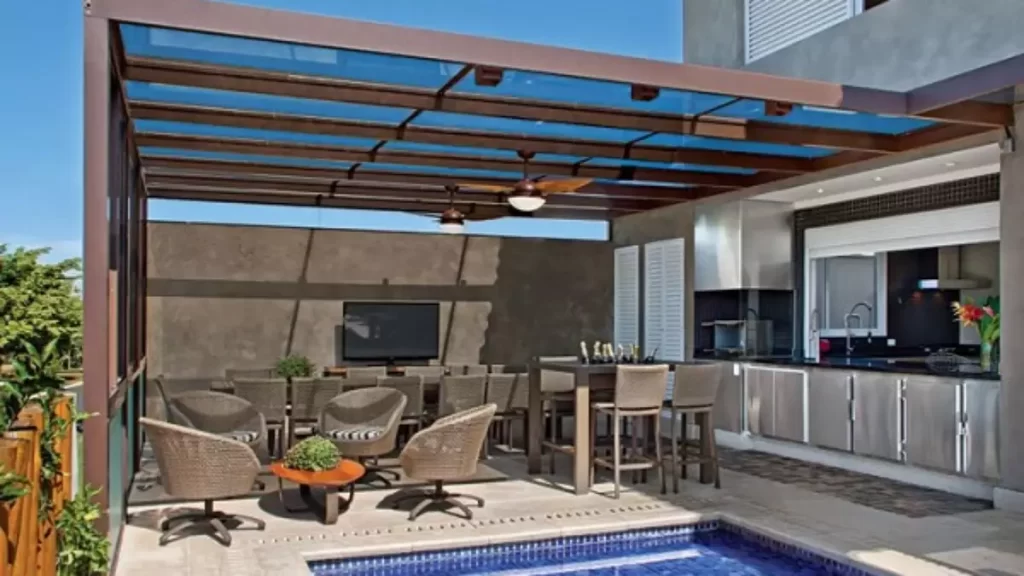 Tipos de cobertura ideais para área gourmet pequenas